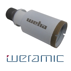 1 1/2" Weramic CNC Porcelain Ceramic Core Bit 1/2 Gas Thread