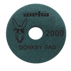 2000 Grit 6" Donkey Quartz Inline and Face Polish Surface Polishing Pad
