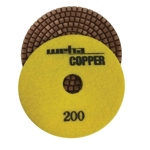 4" Copper pad 200 Grit