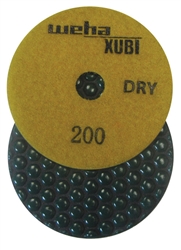 4" Xubi DRY Polish Pad 200