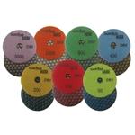 4" Xubi DRY Polish Pad Set of 7