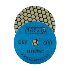 4" Matrix DRY Polish pad 400