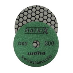 4" Matrix DRY Polish pad 800