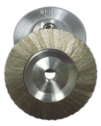 4" Flap Diamond Cupwheel 60g