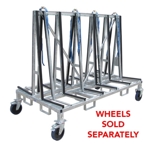 Small Double Sided A Frame Cart