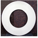 White Fiberglass Rodding 1/8" x 1/4" x 300 ft