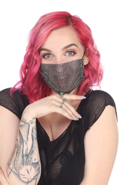 FACE-MASK-â€“-RHINESTONE-MESH