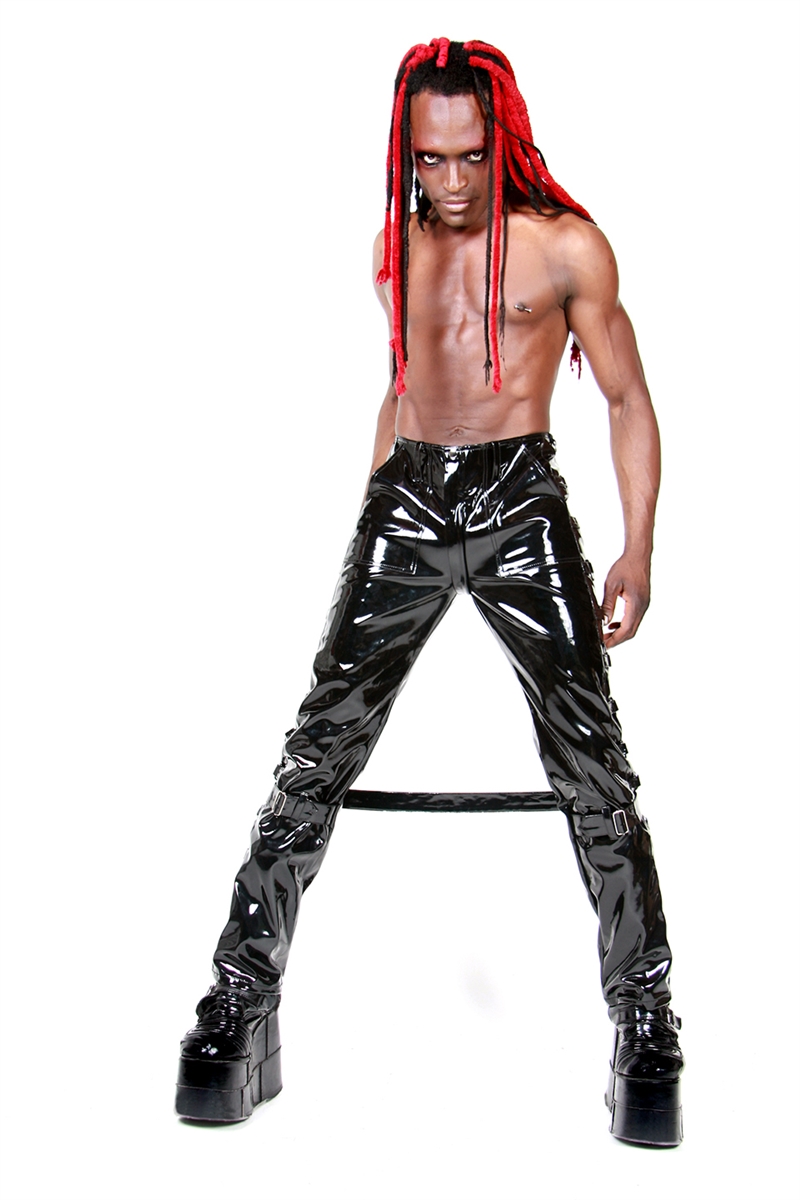 Sir Pants PVC are Fully Lined PVC with Buckles down both sides. These pant  are done