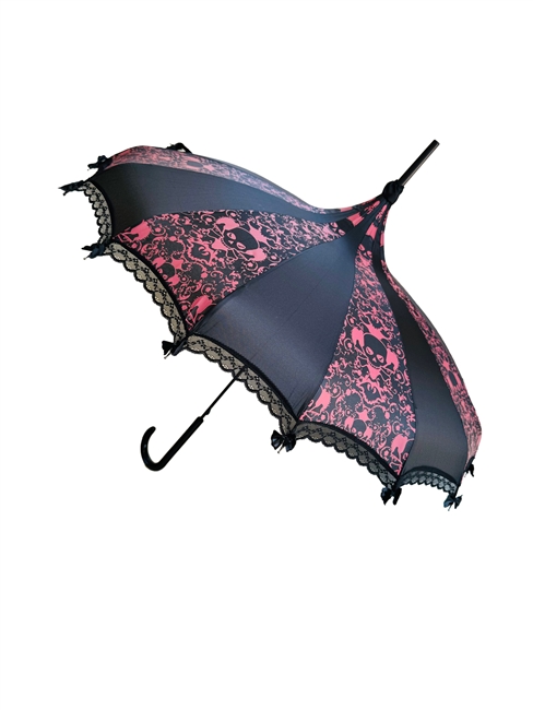 DEMON  BURGUNDY UMBRELLA