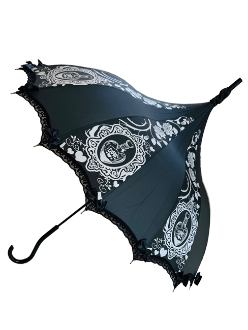 LOVE POTION SILVER UMBRELLA