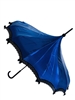 Hilary's Vanity Umbrella Blue Satin