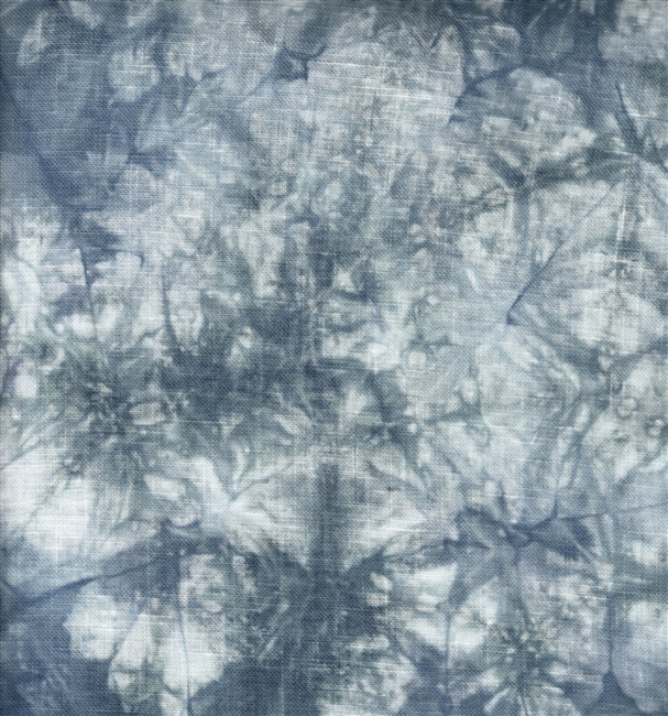 Atomic Ranch Fabric - Steel is a bold blue grey with an abundance of mottling