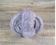 Med. Grey - Needle Felt Wool 1oz (25gm) Package