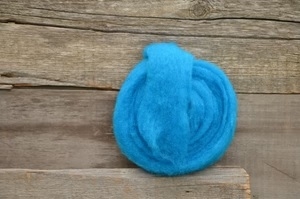 Turquoise - Needle Felt Wool 1oz (25gm) Package