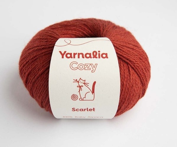 Cozy - Scarlet - Yarnalia - 2Pack