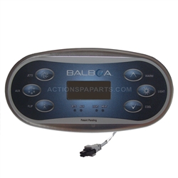 Control Panel, Balboa, TP600, 1 Pump & Aux