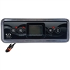 Control Panel, Gecko, IN.K3002OP, Y Series, 4 button, LCD, Pump1-Pump2-Up-Down, 10' Cable w/in.link Plug