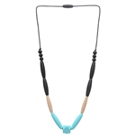 Chewbeads Bedford 100% Silicone & Wood Teething Necklace