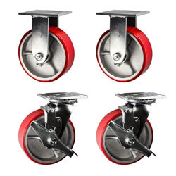 6 Inch Toolbox Casters with precision bearings