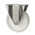 Metric Stainless Steel Rigid Blickle Caster with Top Plate and Nylon Wheel