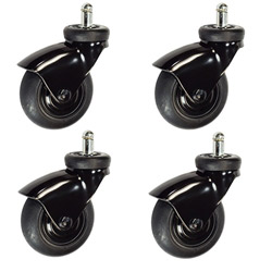 Black Heavy Duty Chair Casters