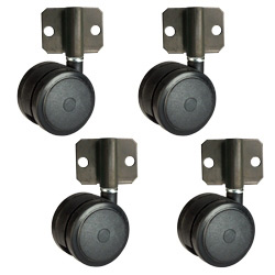 side mount softech hardwood floor safe casters