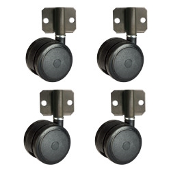 side mount softech hardwood floor safe casters