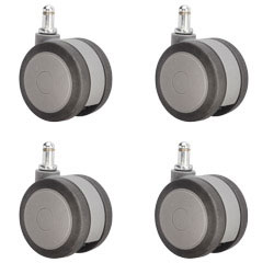 gray softech hardwood floor safe casters