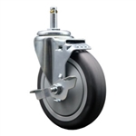 Swivel 5 Caster, Rubbermaid® 4401 4500 4505 4520 4525 Cart Casters