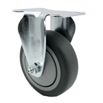 RUBBERMAID COMMERCIAL PRODUCTS, 500 lb Load Capacity, Black, Replacement  Caster for Shelf & Utility Carts - 406R95