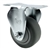 Rigid casters with 3-1/2 inch thermoplastic rubber tread wheel