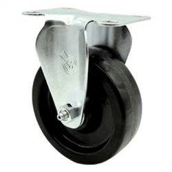 Service Caster #20 Series rigid casters with 4 inch phenolic wheel.
