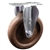 Service Caster #20 Series high temperature rigid casters with 5 inch glass filled nylon wheel.