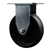Service Caster #20 Series rigid casters with 5 inch polyolefin wheel feature a bright zinc plated finish.