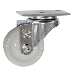 3"  Swivel Caster with Solid Nylon Wheel