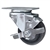 3" Swivel Caster with Polyolefin Wheel and Top Lock Brake