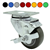 3" Braking Swivel Caster with Polyurethane Tread Wheel