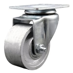 swivel casters with 3 inch semi steel cast iron wheel