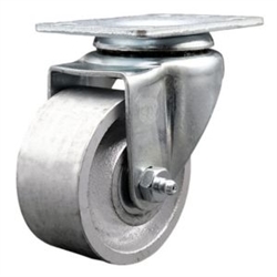 swivel casters with 3 inch semi steel cast iron wheel