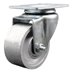 swivel casters with 3 inch semi steel cast iron wheel