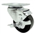 Service Caster #20 Series swivel casters with 3-1/2 inch phenolic wheel and brake.