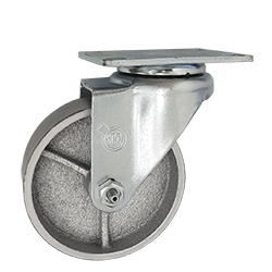 3-1/2 Inch Engine Hoist Swivel Caster with Semi Steel Cast Iron Wheel