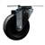 Service Caster #20 Series swivel casters with 4 inch polyolefin wheel feature a bright zinc plated finish.