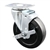 Service Caster #20 Series swivel casters with 5 inch hard rubber wheel and brake.
