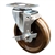 5 inch swivel caster high temperature phenolic wheel and brake