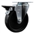 Service Caster #20 Series swivel casters with 5 inch polyolefin wheel and posi lock brake.
