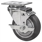 5" Swivel Caster with Thermoplastic Rubber Tread