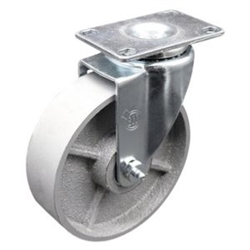 swivel casters with 5 inch semi steel cast iron wheel