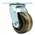 Service Caster Series #30 high temperature swivel caster with 4 inch durable glass filled nylon wheel.