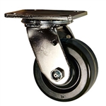 4 Inch Swivel Caster with Phenolic Wheel with Ball Bearings